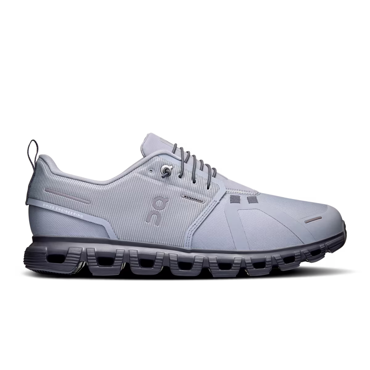 On Cloud 6 Waterproof — Alloy | Wolf